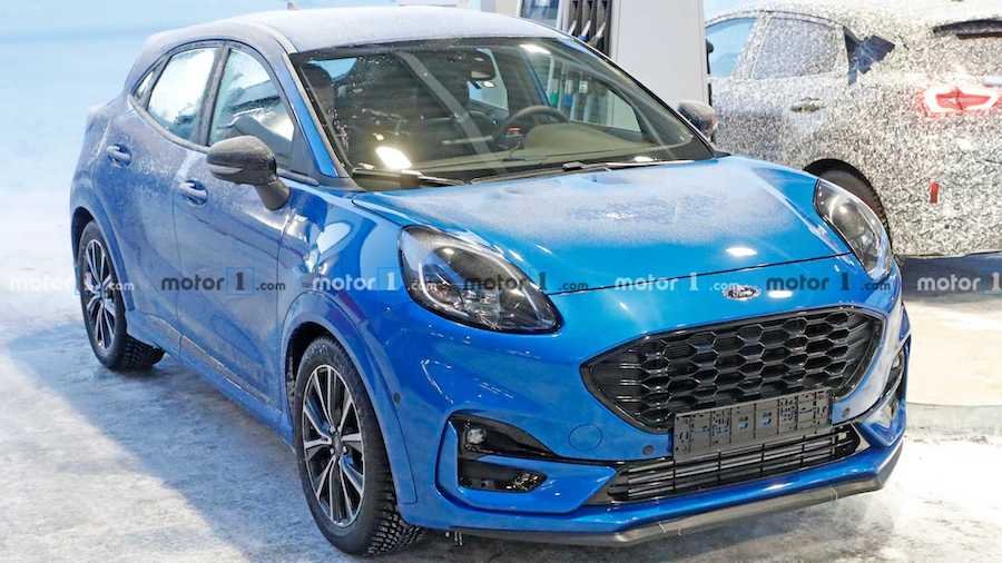 Ford Puma ST Spied Without Camouflage For The First Time