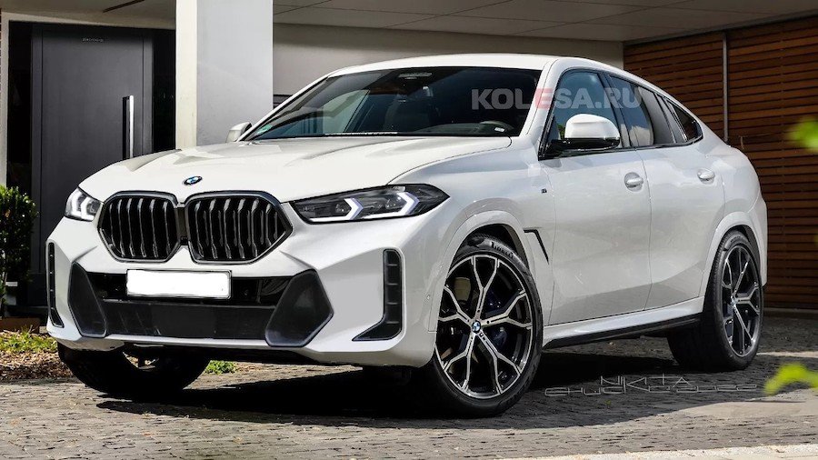 Перші фото нового BMW X6: що змінилося