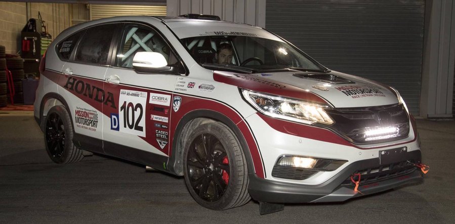 Honda Reveals One-Off CR-V Race Car With Diesel Engine