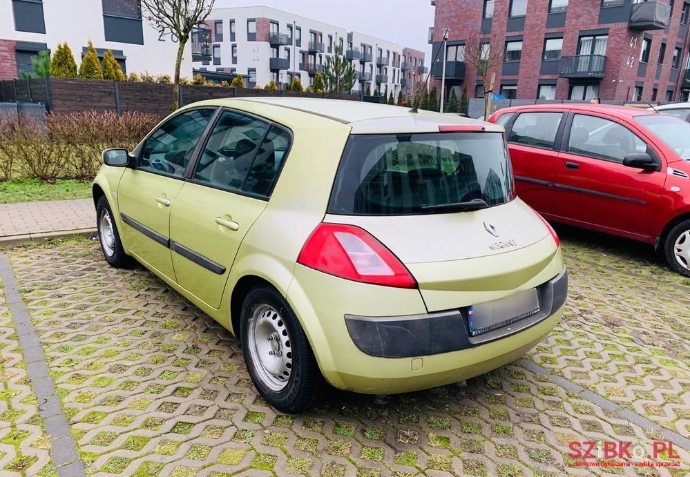 2003' Renault Megane 1.4 Luxe Privilege photo #4