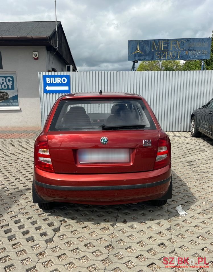 2001' Skoda Fabia 1.4 photo #4