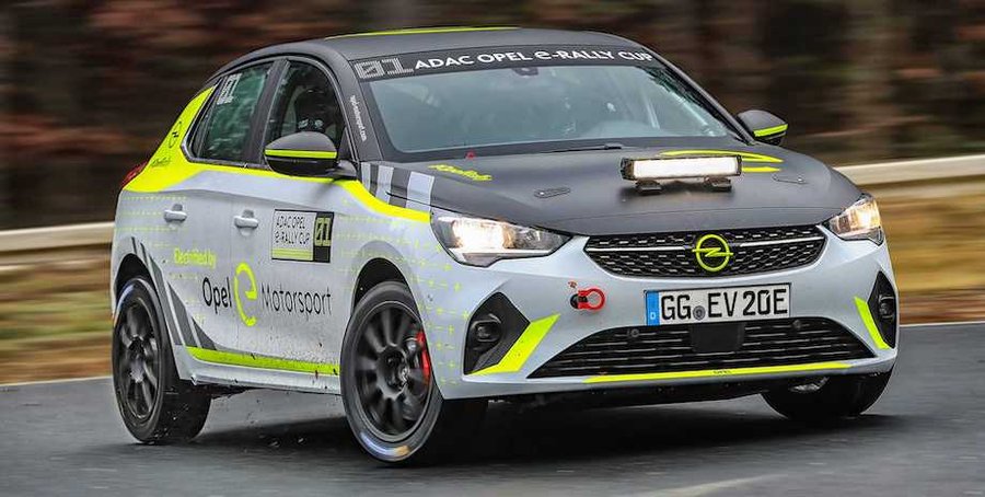 Opel Begins Testing Of Its Corsa-e Rally Electric Rally Car