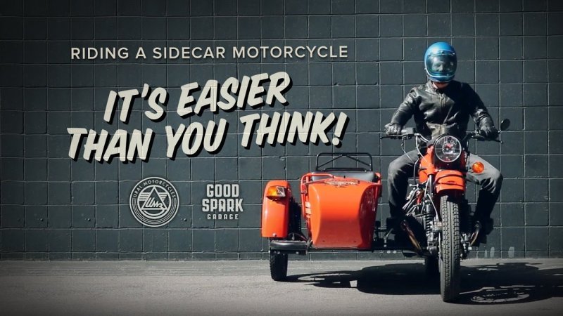 How to ride a Ural sidecar motorcycle in a few short hilarious steps