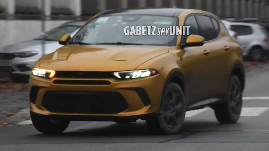 2023 Dodge Hornet Caught Without Camo During Test In Italy