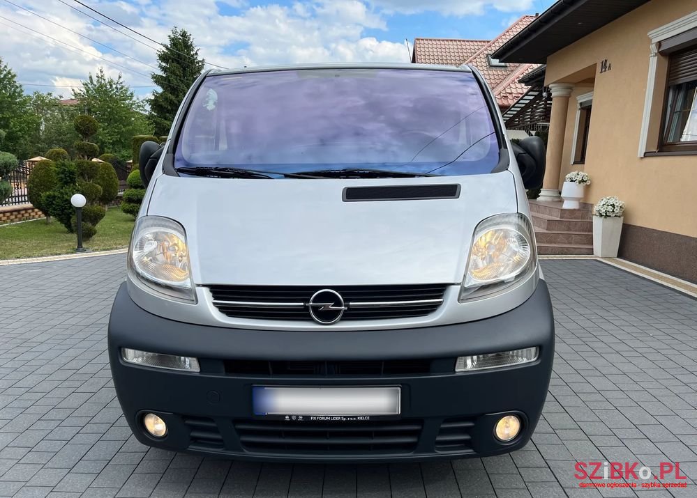 2003' Opel Vivaro Dti L1H1 photo #2