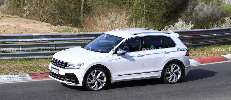 2021 VW Tiguan R And Arteon R Spied Sharing The Nürburgring