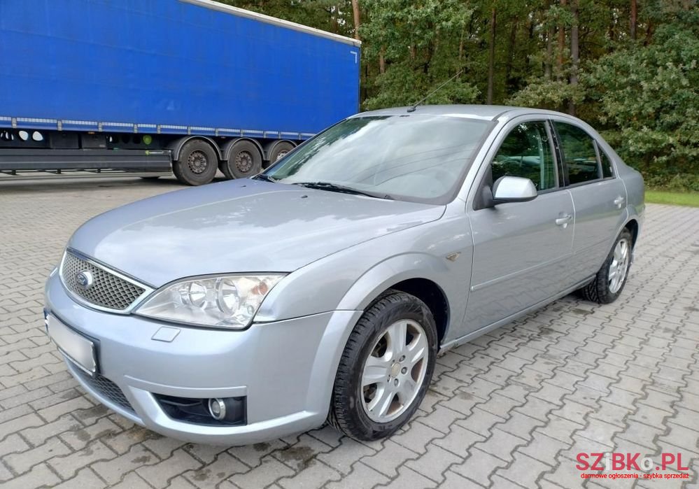 2003' Ford Mondeo 2.0 Ghia photo #4