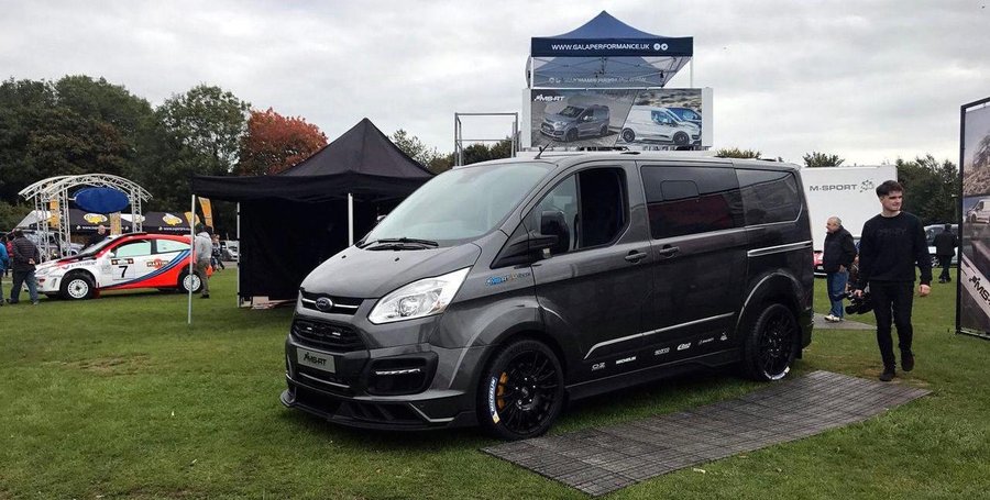 Limited-Edition Ford Transit Is A Racy Van With Bucket Seats