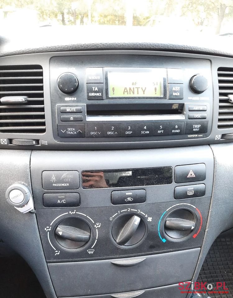 2006' Toyota Corolla 1.6 Vvt-I Dynamic photo #5