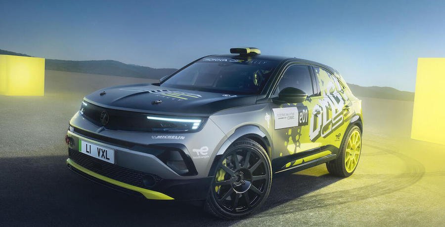 Rally inspired concept previews upcoming Vauxhall Mokka GSe