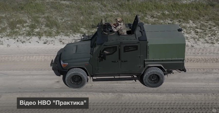 В Україні створили бронеавтомобіль «Джура» на базі Toyota Land Cruiser 70