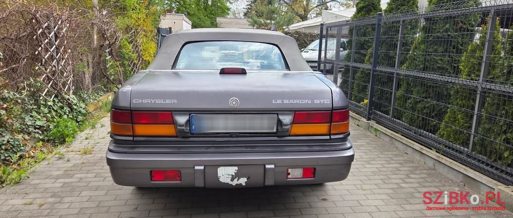 1991' Chrysler Le Baron photo #6