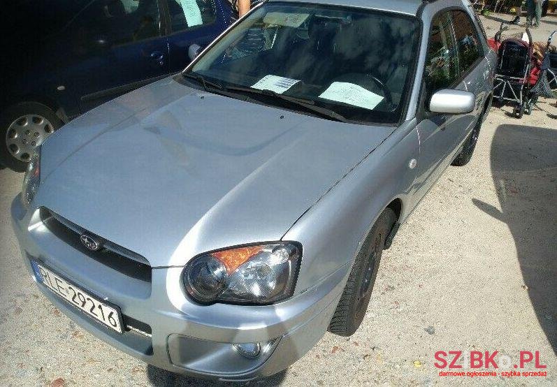 2003' Subaru Impreza photo #1