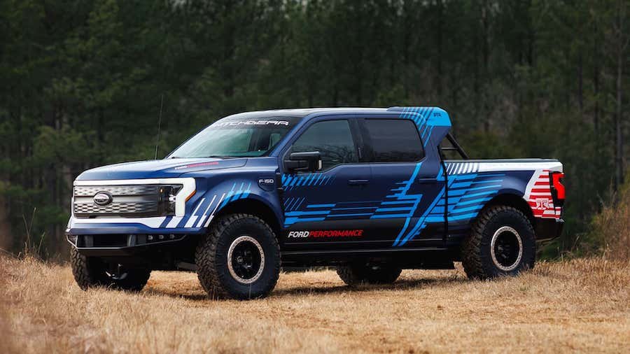 Ford F-150 Lightning Switchgear takes the electric pickup off-roading