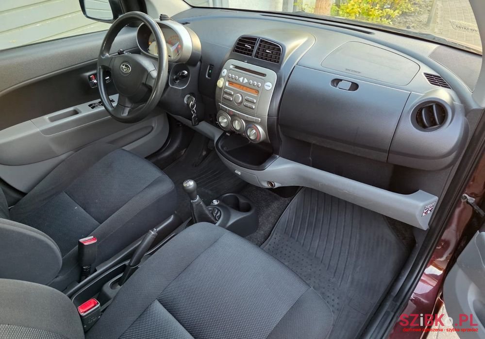 2009' Subaru Justy 1.0 Active photo #6