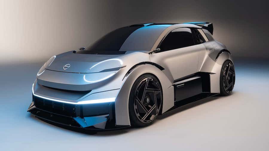 Nissan Concept 20-23 Envisions Electric Hot Hatch For The Track