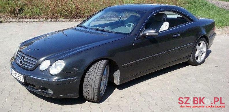 2000' Mercedes-Benz CL 500 photo #2