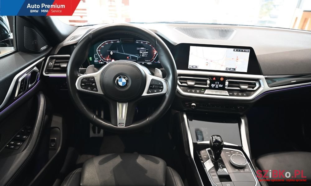 2022' BMW 4 Series 420D M Sport photo #4