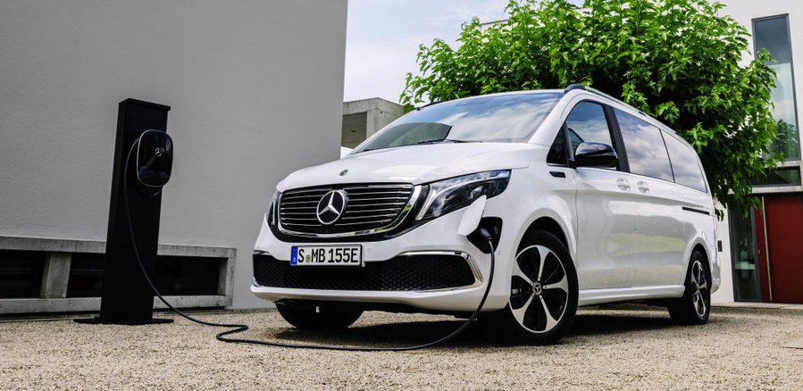 Mercedes EQV Debuts As World's First All-Electric Premium Van