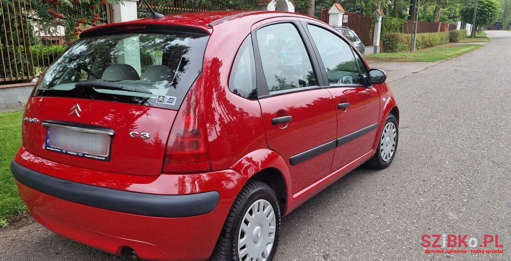 2003' Citroen C3 1.4 Sx photo #3