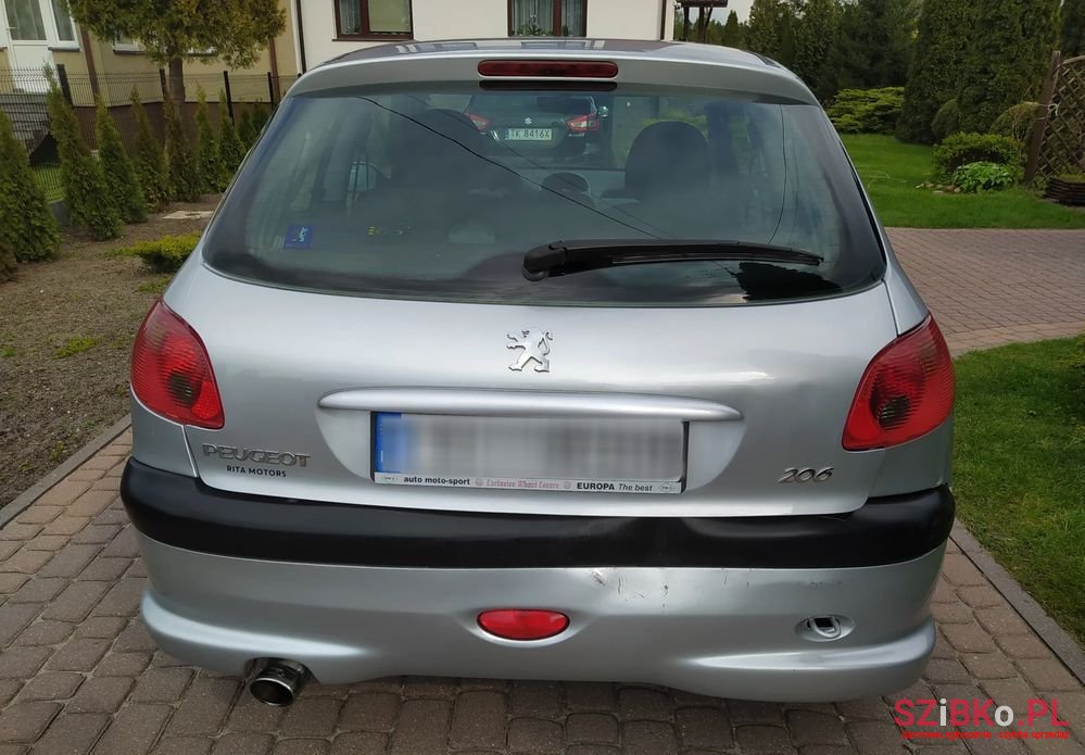 2003' Peugeot 206 1.4 X-Line photo #5