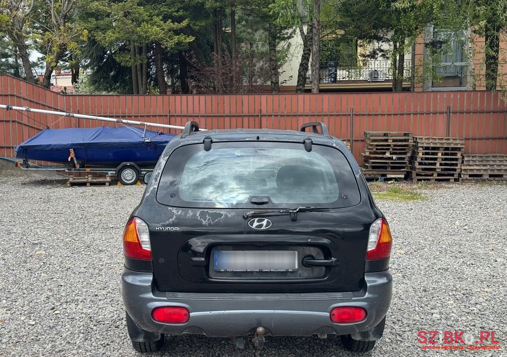 2002' Hyundai Santa Fe 2.4 2Wd Gls photo #5