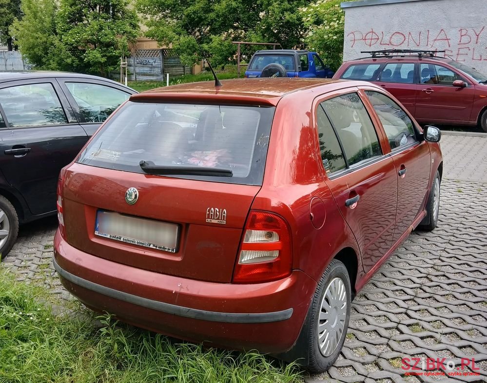 2002' Skoda Fabia 1.4 Basic photo #6