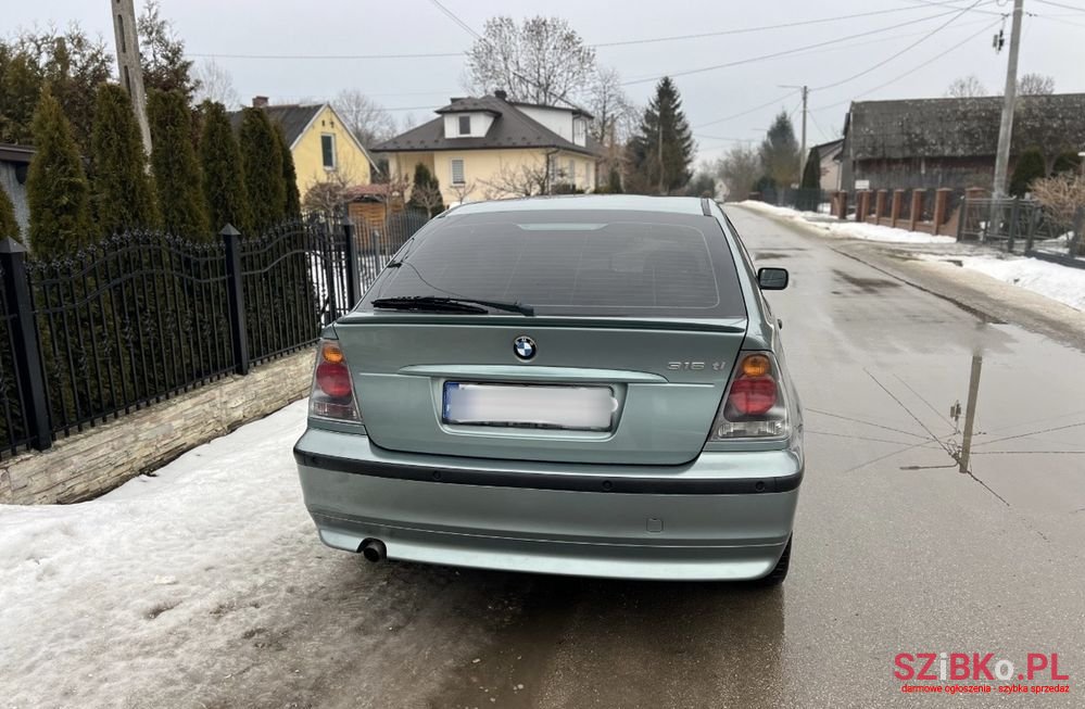 2003' BMW 3 Series 316Ti photo #5