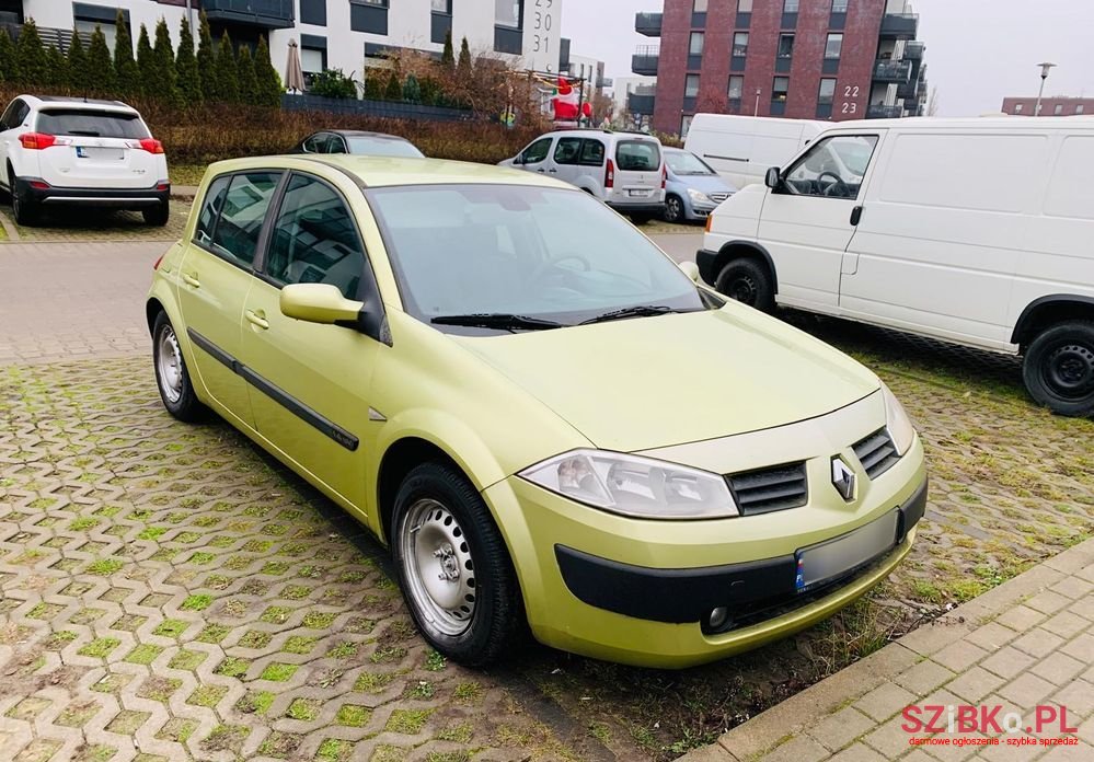 2003' Renault Megane 1.4 Authentique photo #1