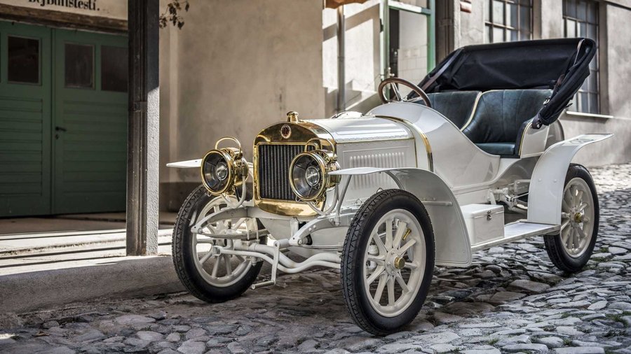 Admire Skoda's Meticulously Restored 110-Year-Old Sports Car