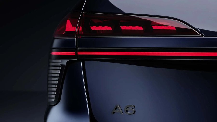 Audi A6 teaser