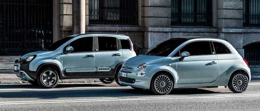 Fiat 500 and Panda Hybrids Get Germ-Killing "D-Fence" Package