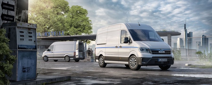 Volkswagen’s MAN Launches New Electric Van