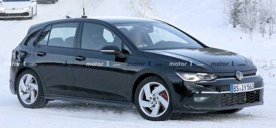 Next-Gen VW Golf GTI Spied Uncovered For First Time