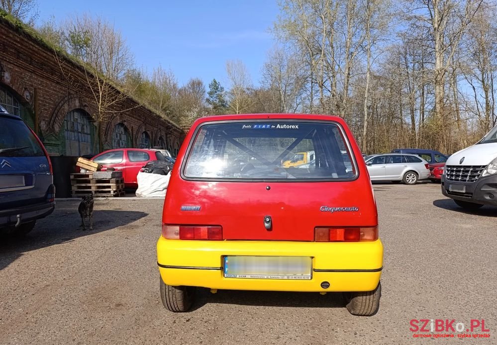 1996' Fiat Cinquecento Sporting photo #4