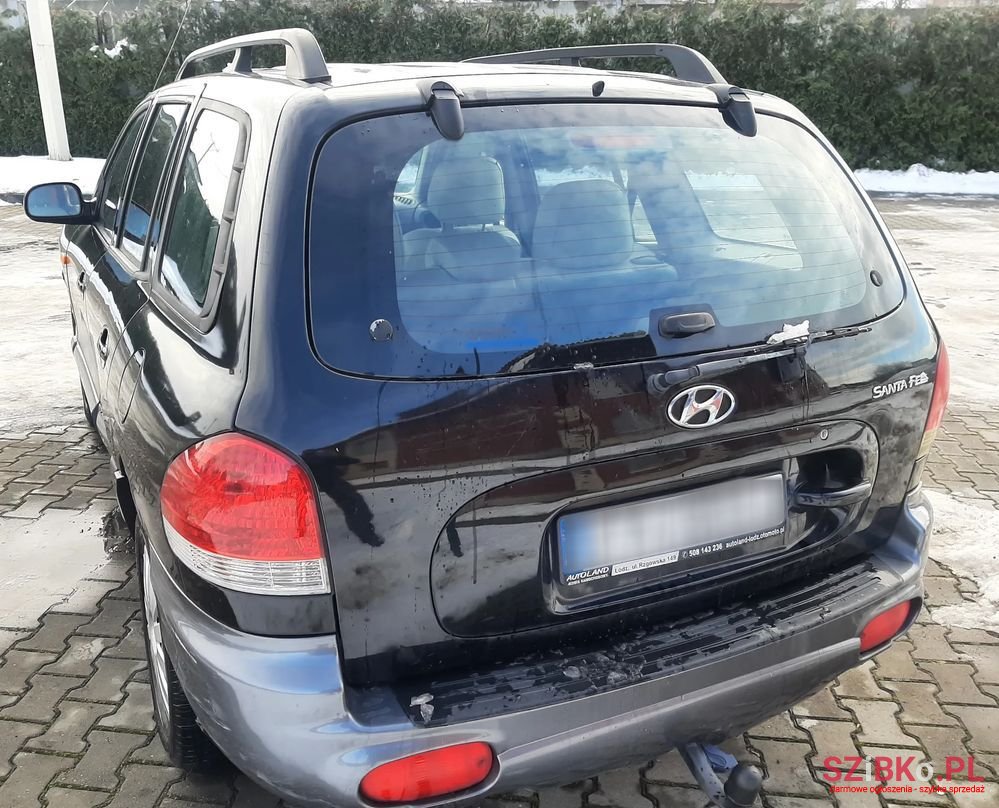 2005' Hyundai Santa Fe 2.4 Gls 2Wd photo #4