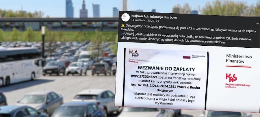 Nowa plaga pod polskimi blokami. Czyszczą konta kierowców, KAS ostrzega