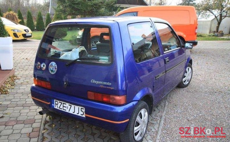 1997' Fiat Cinquechento photo #2