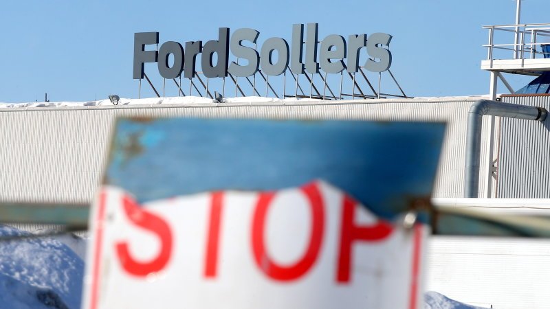 Ford closes 3 factories in Russia, will quit making cars there