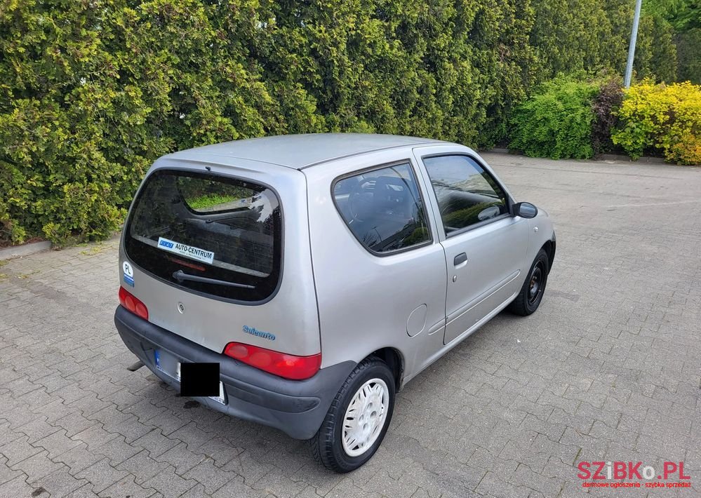 2002' Fiat Seicento Actual photo #4