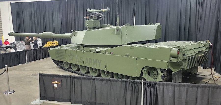 На Детройтському автосалоні презентували танк Abrams M1E3
