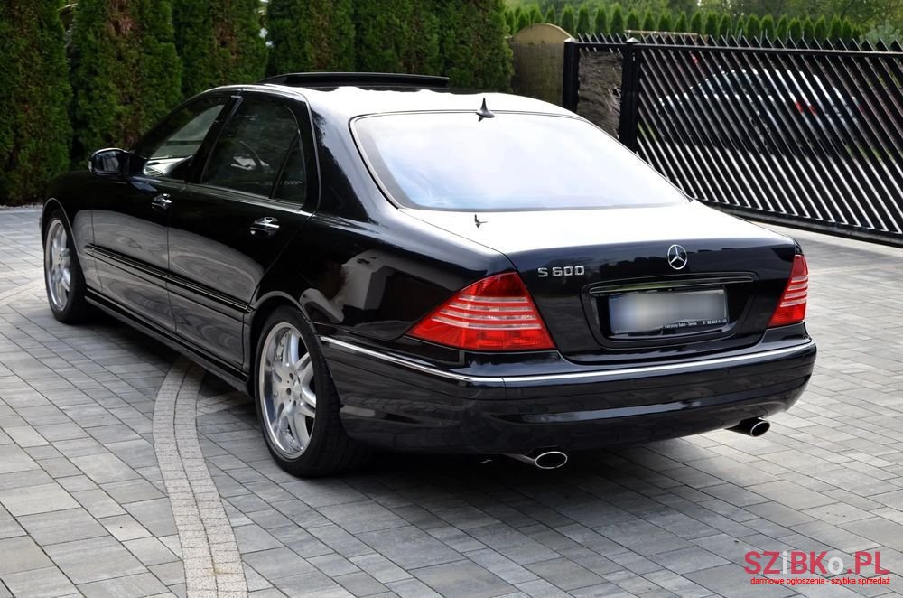 2002' Mercedes-Benz S-Class 600 L photo #5