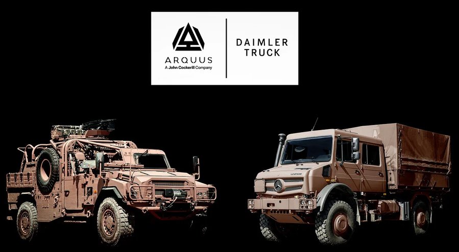 Arquus та Daimler Truck об'єднують зусилля у розробці військових автомобілів
