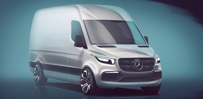 Here’s a first look at Mercedes-Benz’s all-new Sprinter van