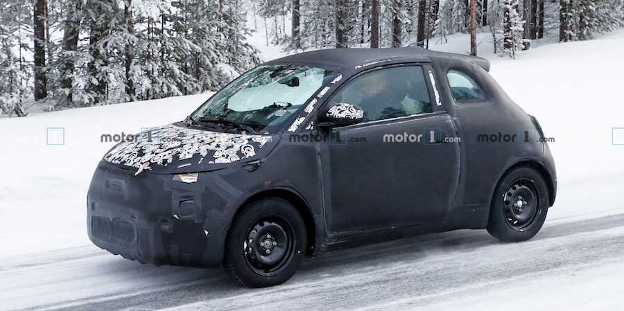 Next-Gen Fiat 500e Spied Electrifying The Snow In Sweden