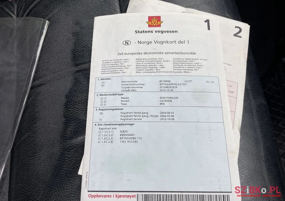 2004' Porsche Cayenne Tiptronic S photo #5