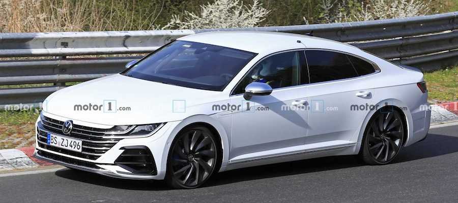 Volkswagen Arteon R Spied Working Out At The Nürburgring
