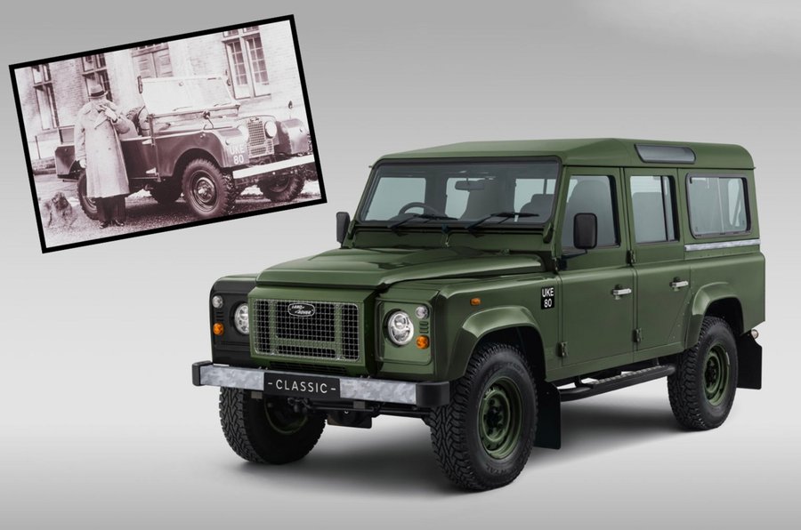 Land Rover випустить класичний Defender на честь Вінстона Черчилля