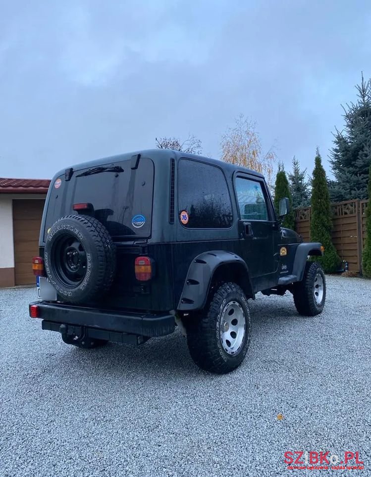 2004' Jeep Wrangler 2.5 Sport photo #4